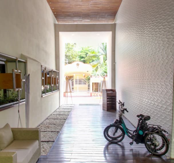 Shuttle service and bike rental
