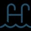 Icon for rooftop pool or swimming facilities.
